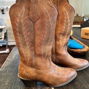 Worn maybe twice, look brand new.